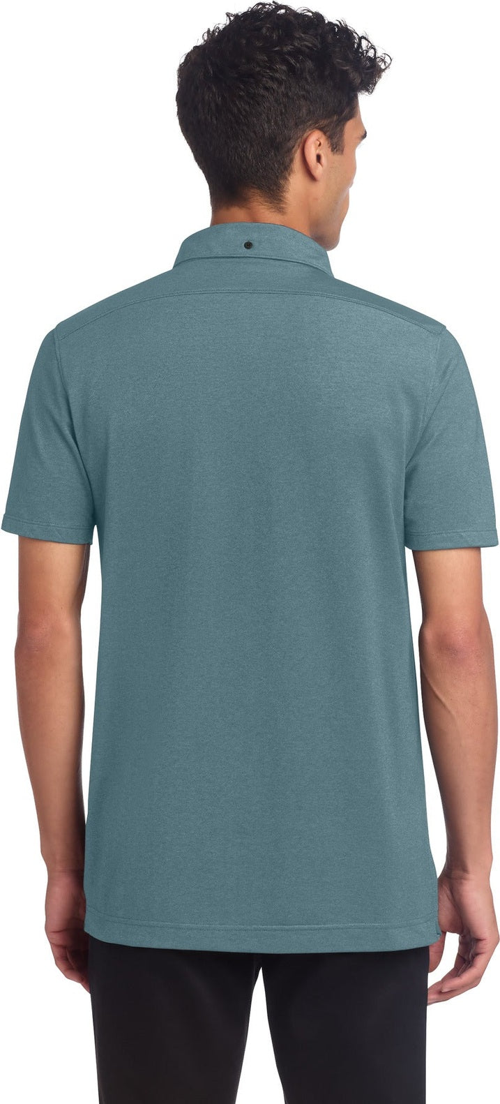 ParisianBH Mercer+Mettle Stretch Pique Full-Button Polo MM1006