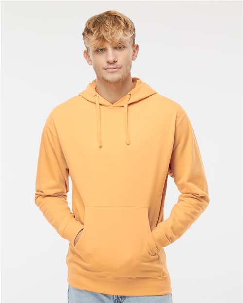 Peach Midweight Hooded Sweatshirt - SS4500