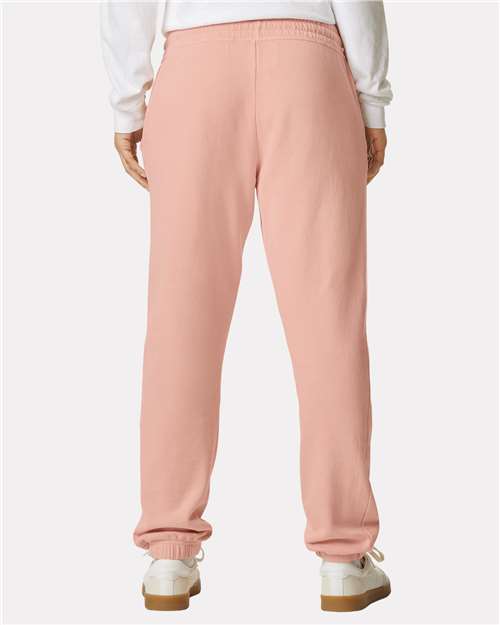 Peachy Garment-Dyed Lightweight Fleece Sweatpants - 1469