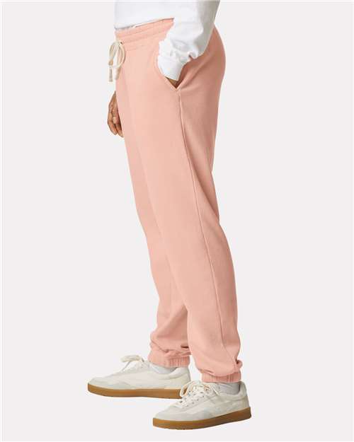 Peachy Garment-Dyed Lightweight Fleece Sweatpants - 1469