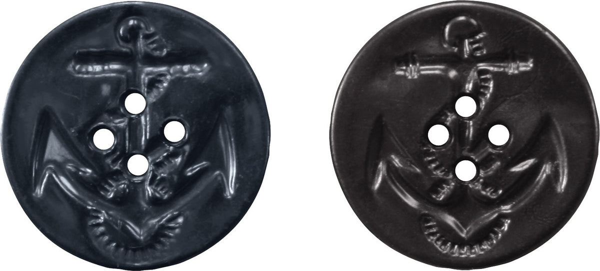 Peacoat Buttons