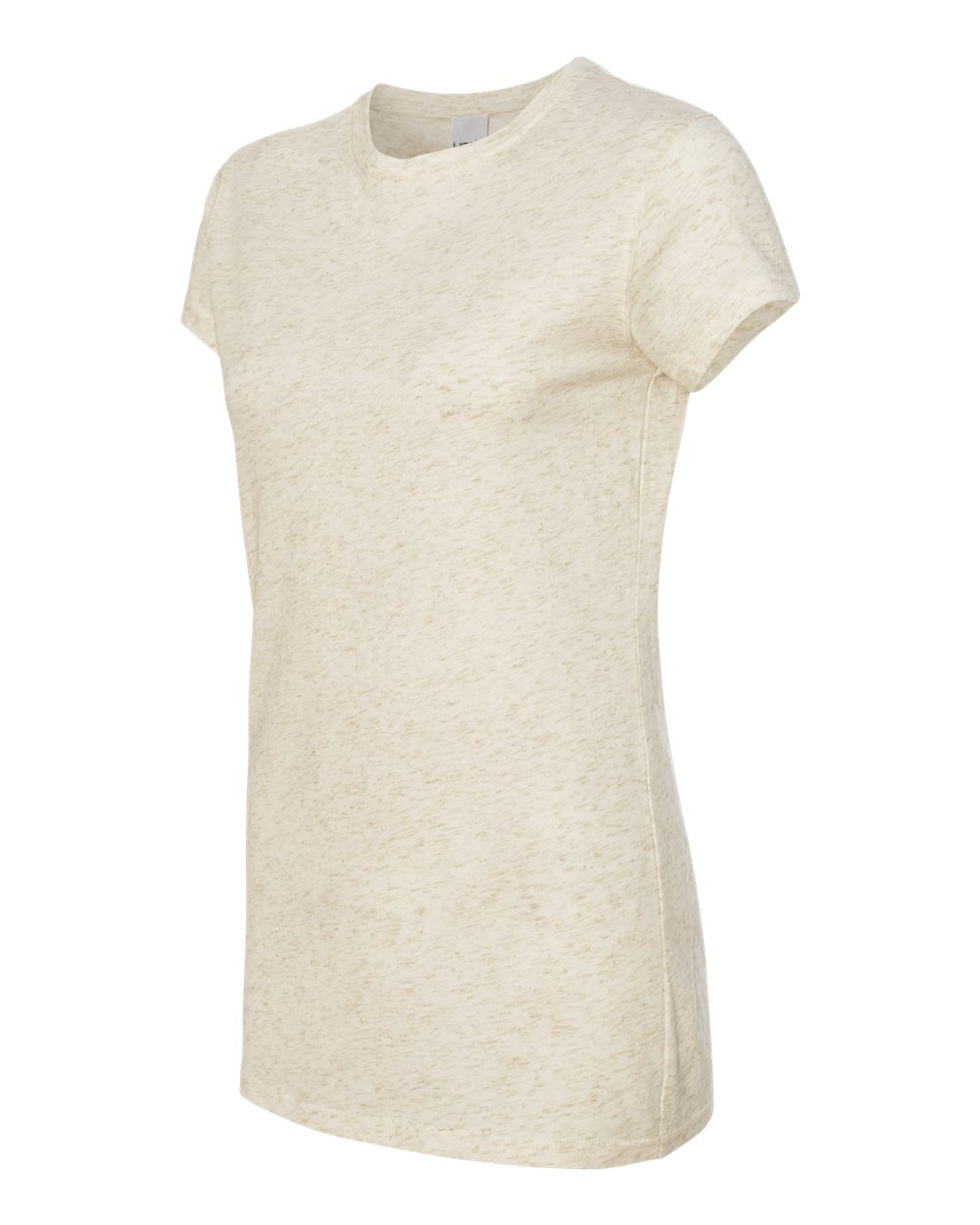 Pearl/ Gold Women’s Glitter T-Shirt - 8138