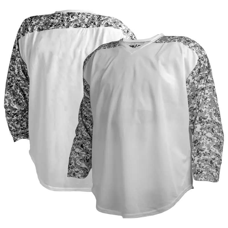 Pearsox Air Mesh Hockey Jersey Camo - White