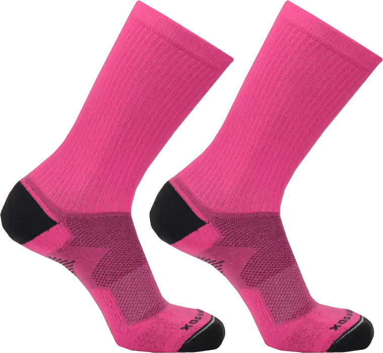 Pearsox All Terrain Series Crew Socks - Neon Pink