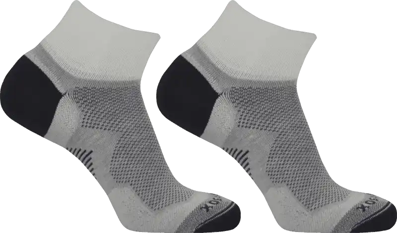 Pearsox All Terrain Series Quarter Socks - White