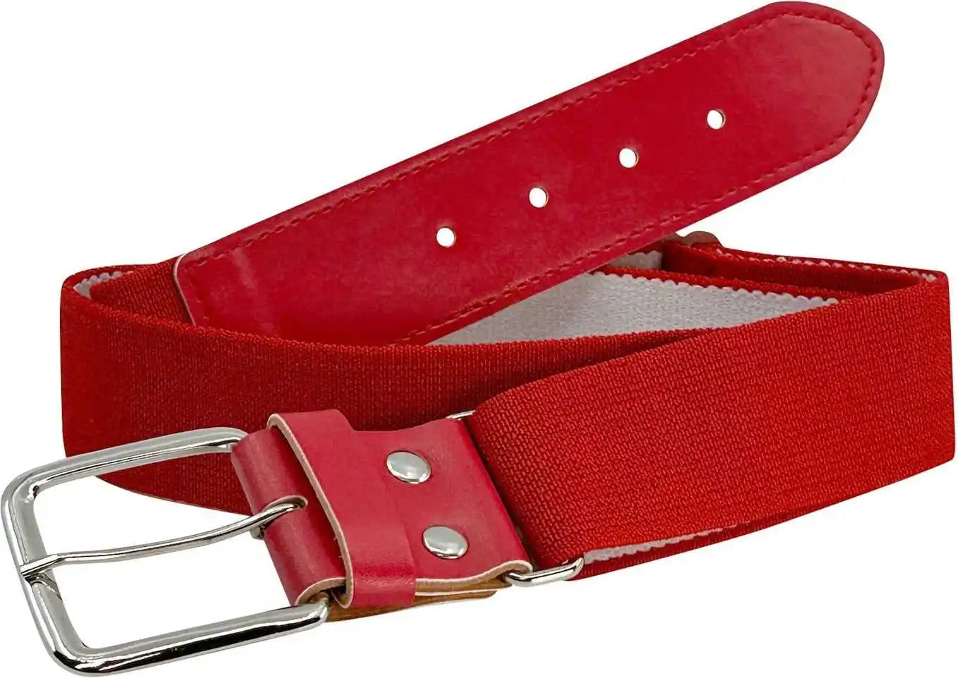 Pearsox Baseball Belt - Scarlet