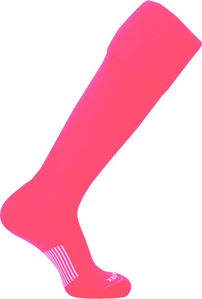 Pearsox Euro Solid Knee High Socks - Neon Pink