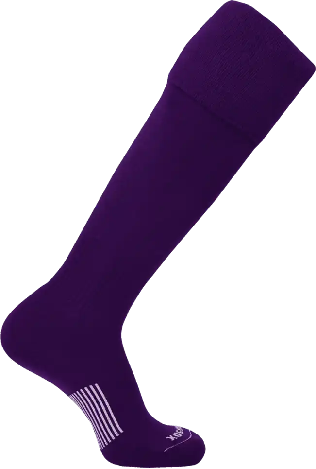 Pearsox Euro Solid Knee High Socks - Purple