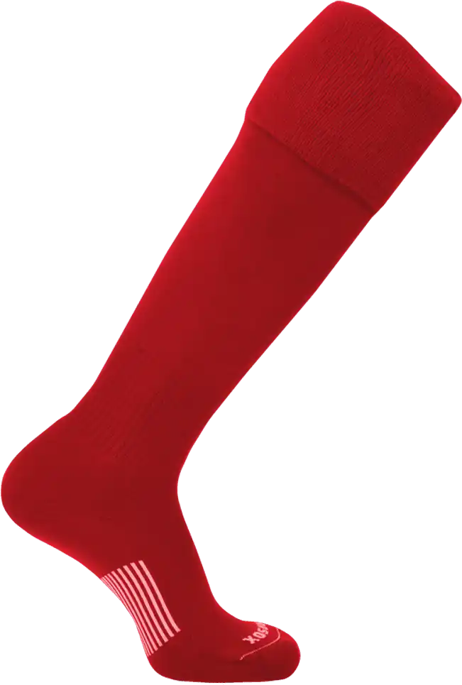 Pearsox Euro Solid Knee High Socks - Scarlet