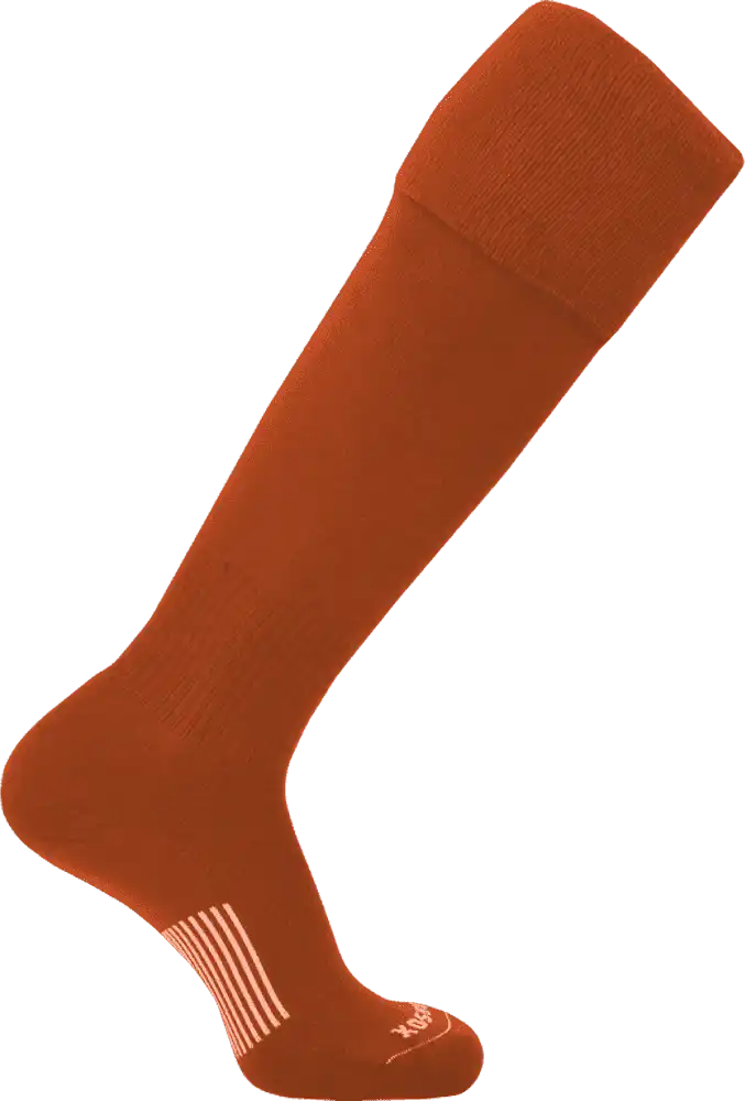Pearsox Euro Solid Knee High Socks - Texas Orange