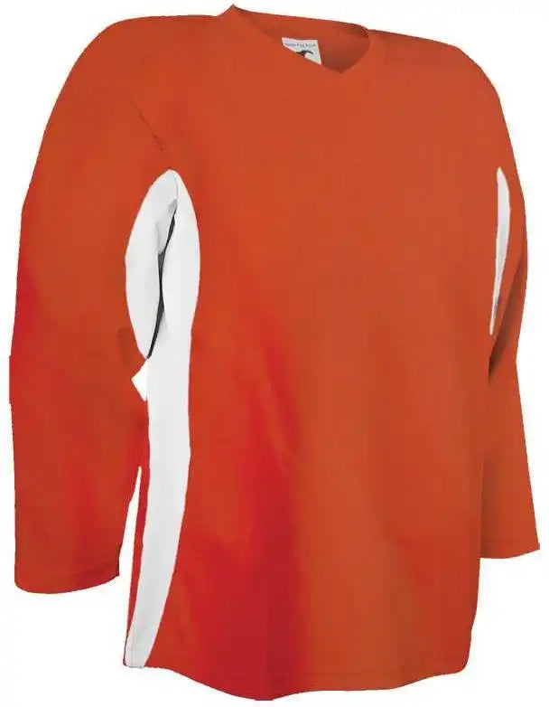 Pearsox House League Hockey Jersey - Orange White