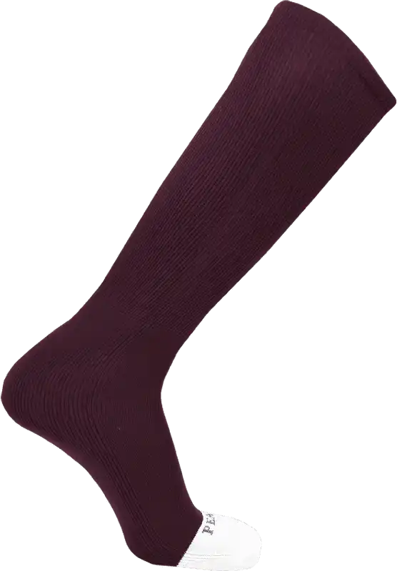 Pearsox Id Tube Knee High Socks - Maroon