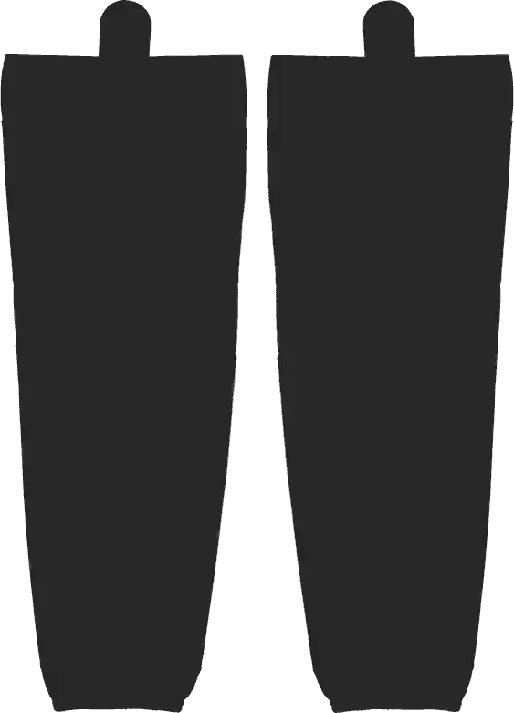 Pearsox Pro Mesh Solid Hockey Socks - Black