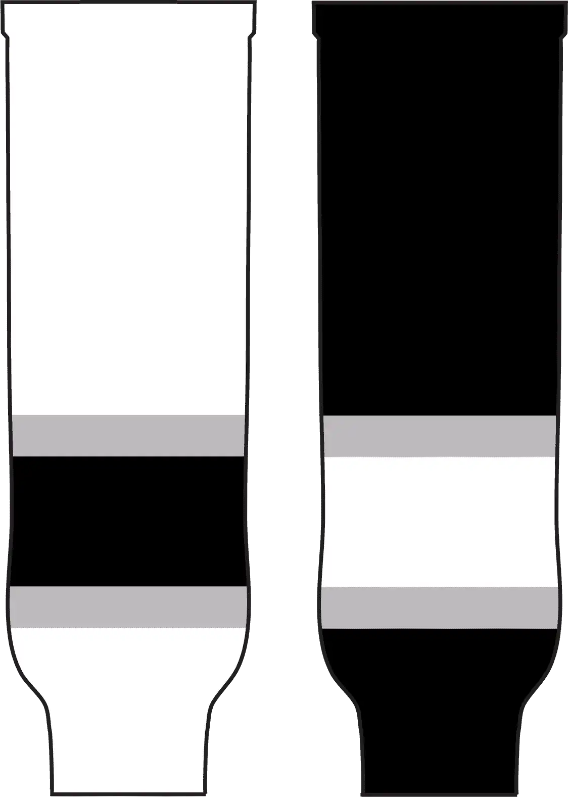 Pearsox Pro Weight Nhl Team Hockey Socks - Kings Black