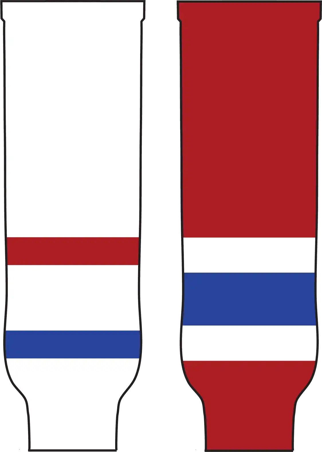 Pearsox Pro Weight Nhl Team Hockey Socks - Montreal White