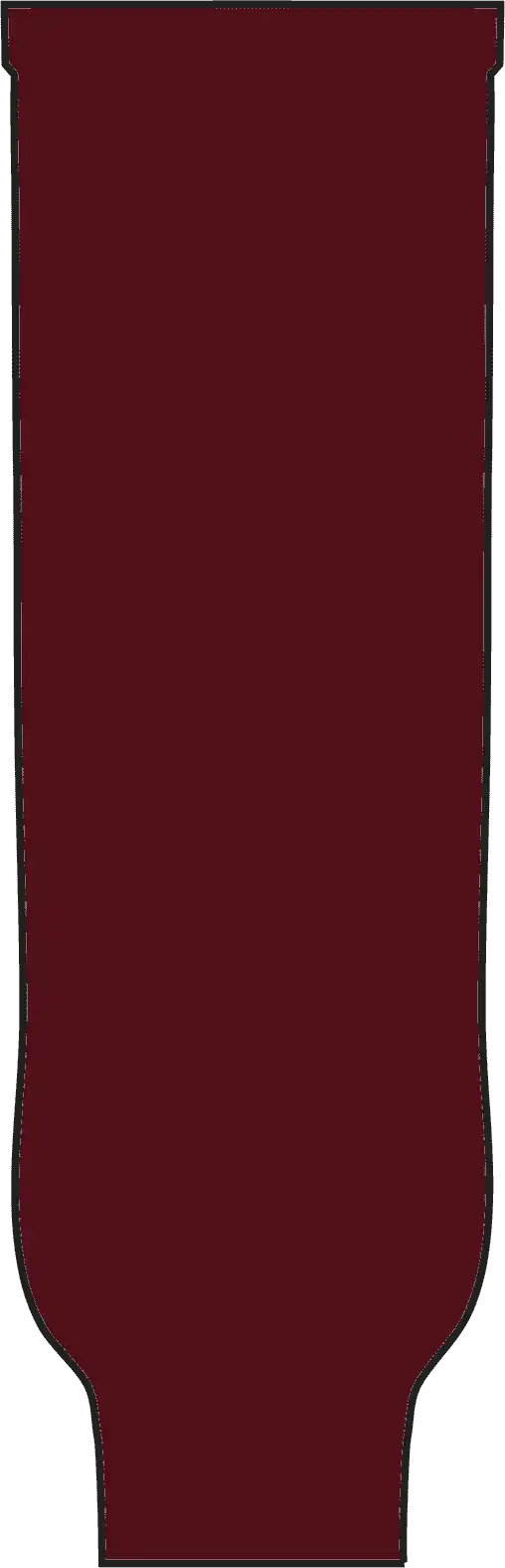 Pearsox Pro Weight Solid Hockey Socks - Maroon