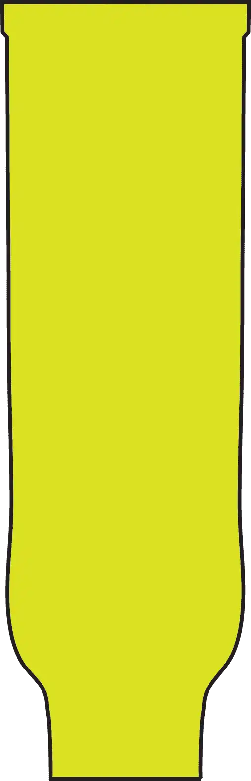 Pearsox Pro Weight Solid Hockey Socks Neon Yellow