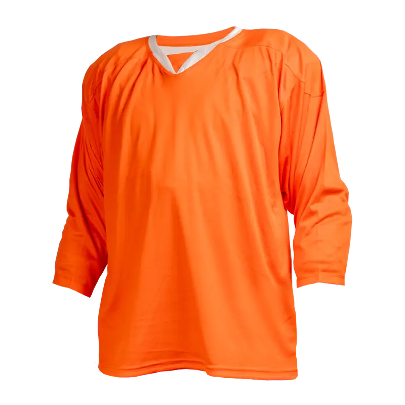 Pearsox Reversible Hockey Jersey - Orange White