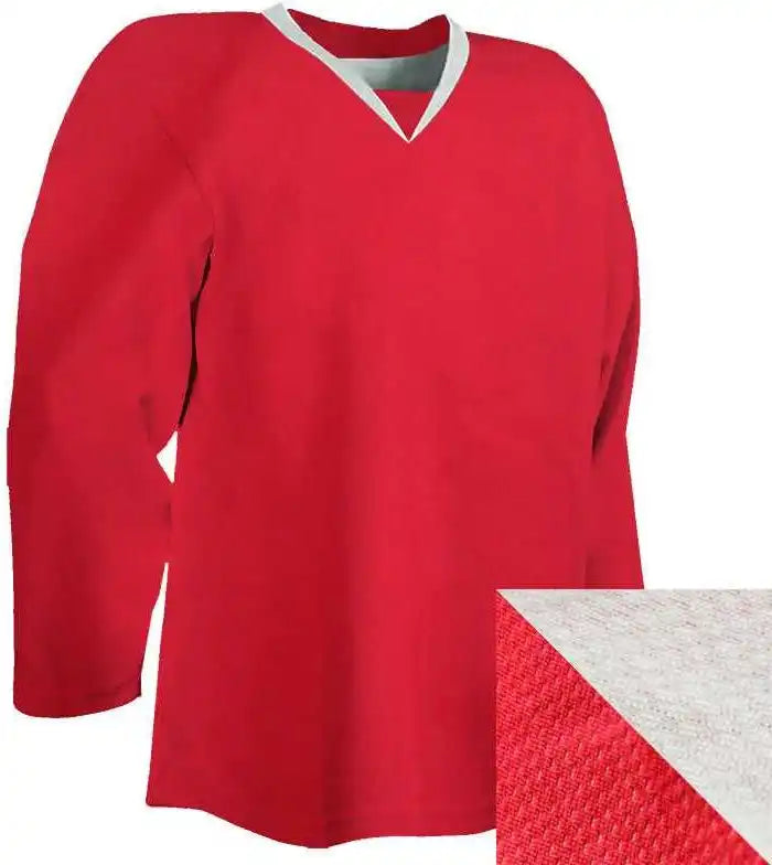 Pearsox Reversible Hockey Jersey - Scarlet White
