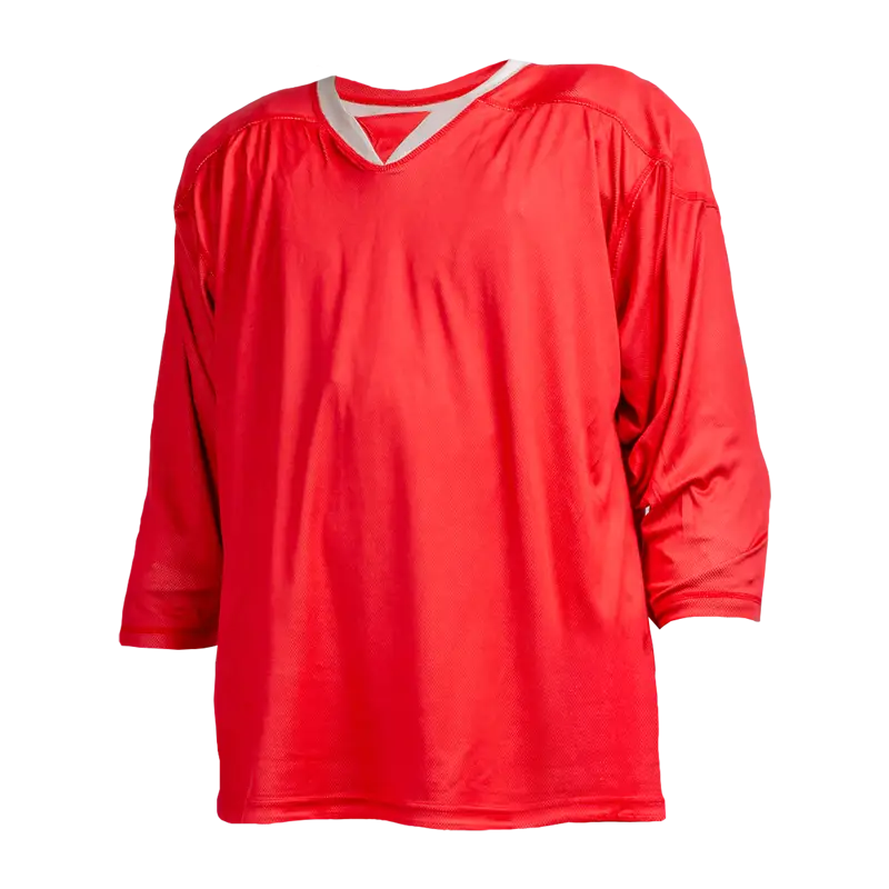 Pearsox Reversible Hockey Jersey - Scarlet White