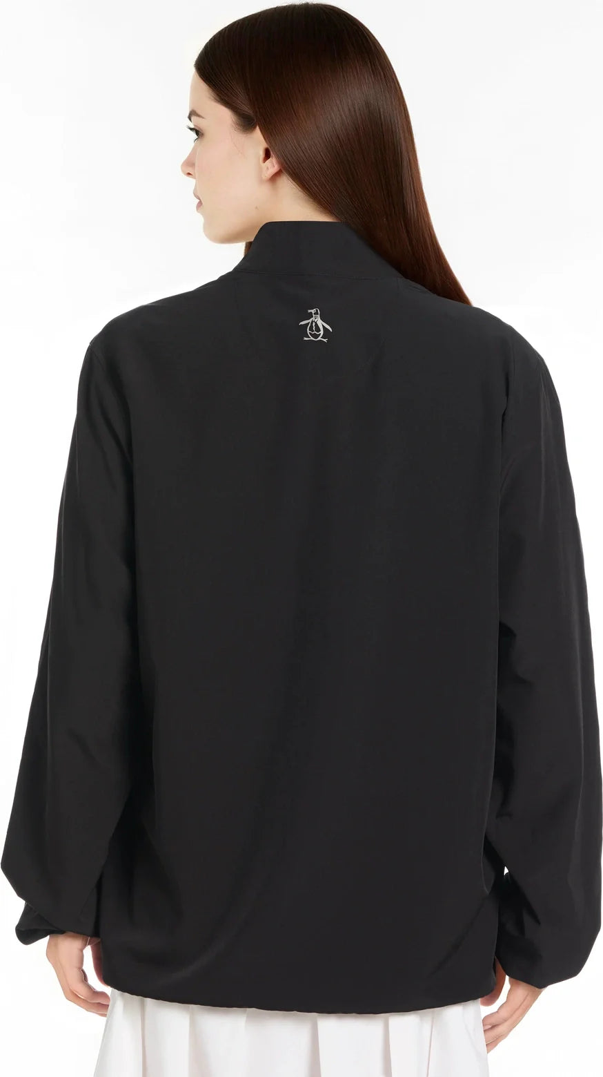 Penguin Golf Ogjsg0b2 Lightweight Performance Long Sleeve Jacket - Caviar / Adult Xs