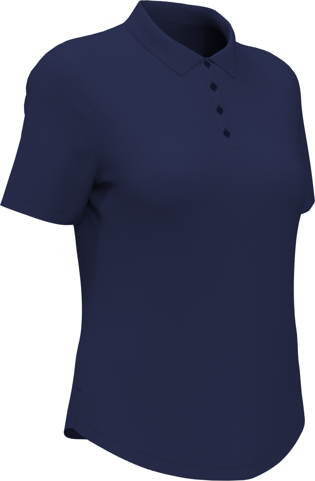 Penguin Golf Ogkba002 Women’s Oxford Polo - Black Iris Blue Heather