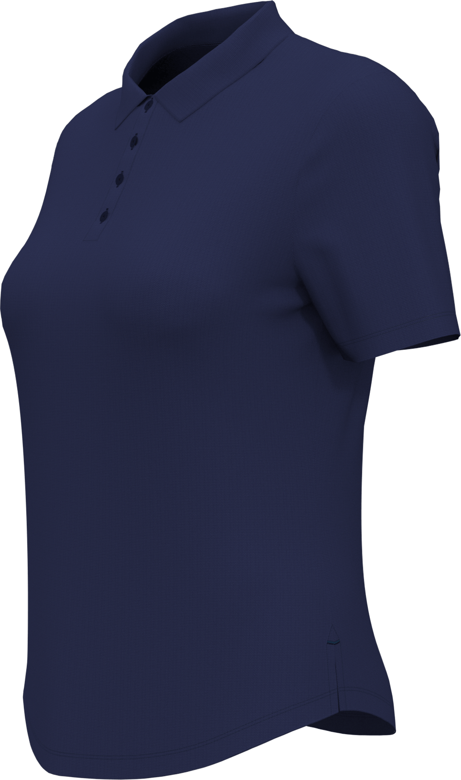 Penguin Golf Ogkba002 Women’s Oxford Polo - Black Iris Blue Heather