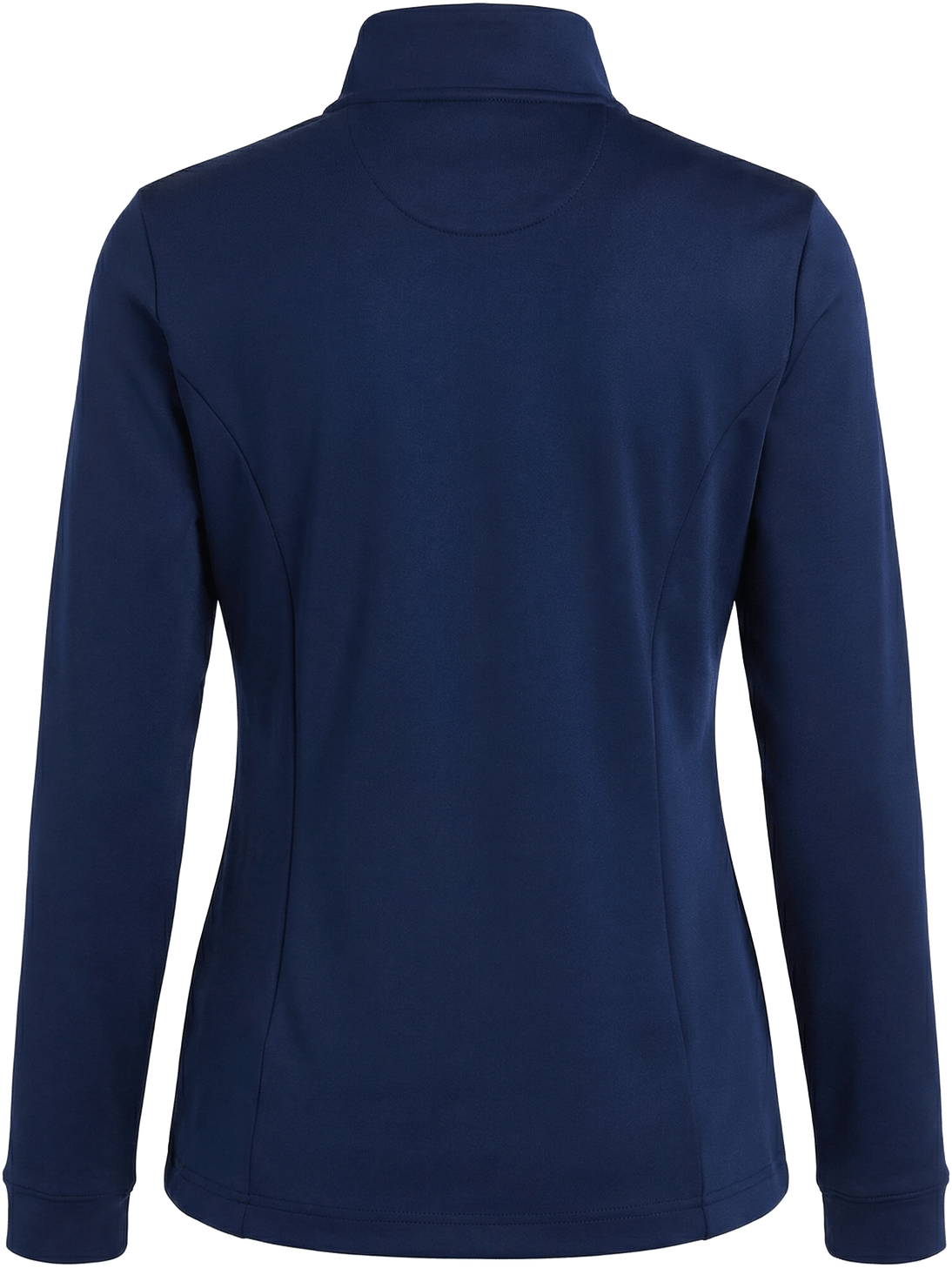 Penguin Golf Ogksb222 Women’s Long Sleeve Clubhouse Mock Pullover - Black Iris