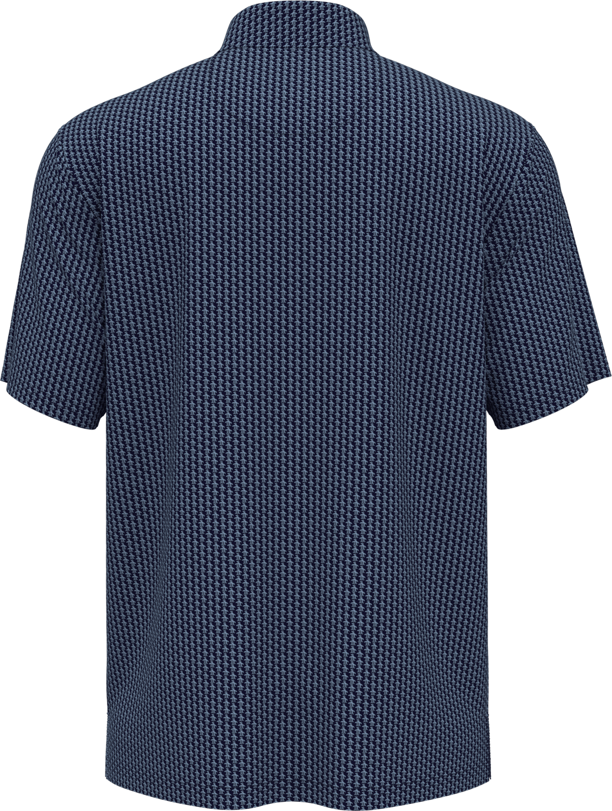 Penguin Golf Ogksc0f0 Allover Pete Print Polo Shirt - Black Iris