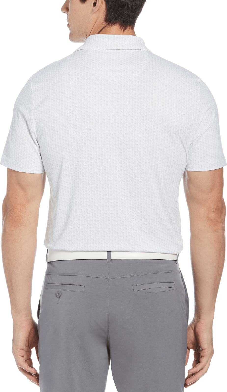 Penguin Golf Ogksc0f0 Allover Pete Print Polo Shirt - Bright White