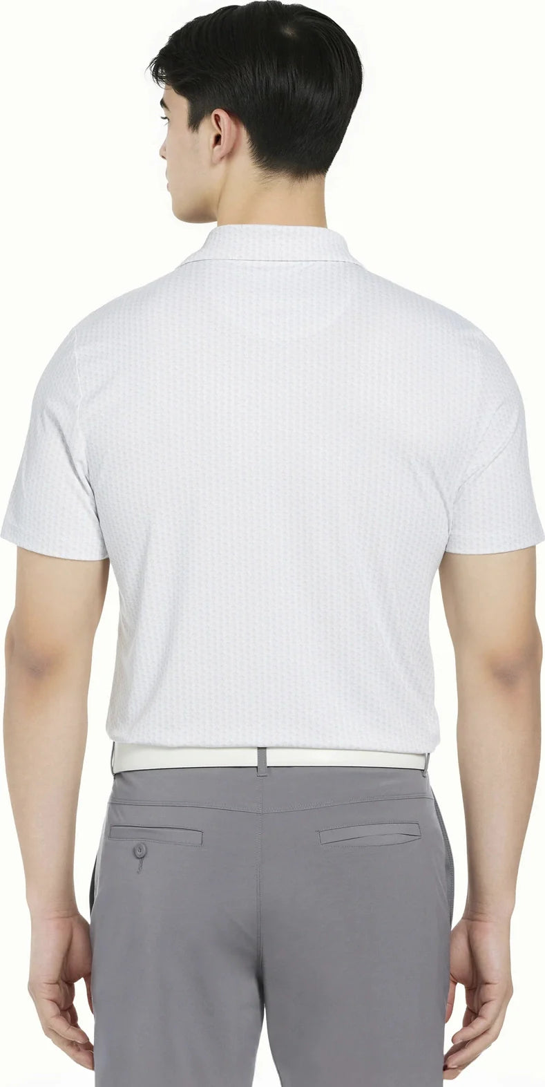 Penguin Golf Ogksc0f0 Allover Pete Print Polo Shirt - Bright White - Adult Xs