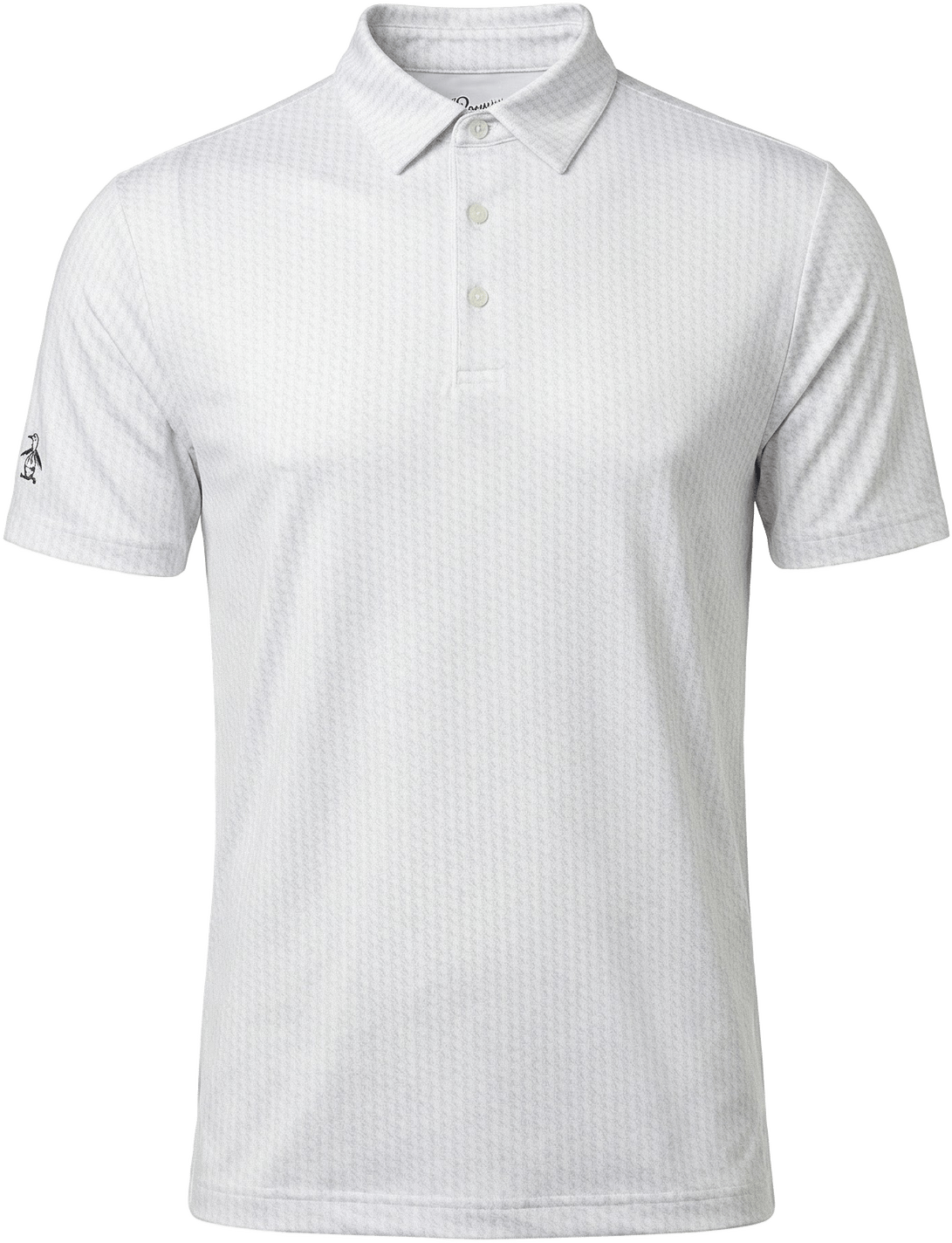 Penguin Golf Ogksc0f0 Allover Pete Print Polo Shirt - Bright White