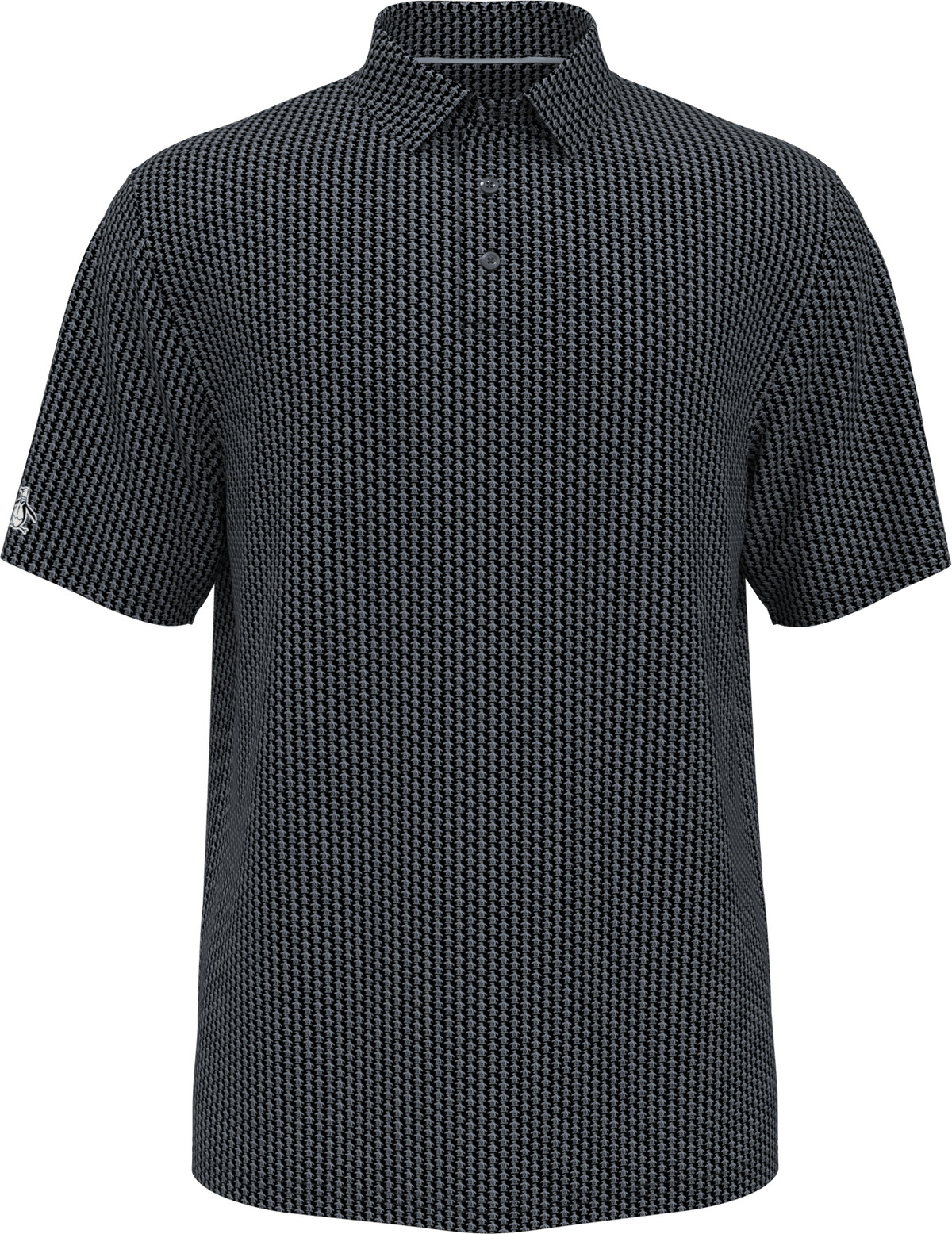 Penguin Golf Ogksc0f0 Allover Pete Print Polo Shirt - Caviar