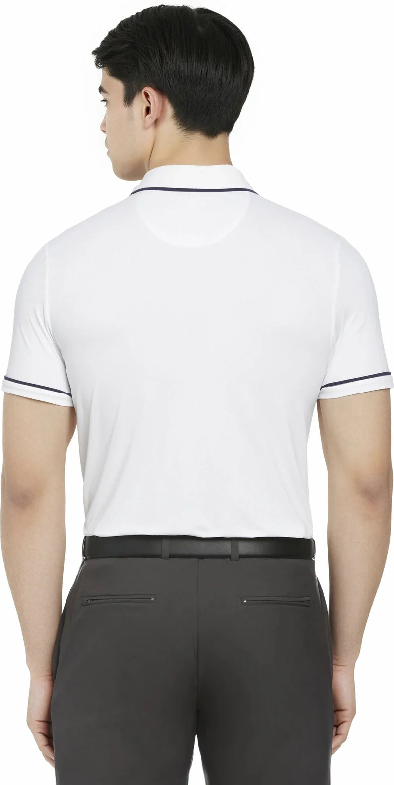 Penguin Golf Ogkse002 Technical Earl Short Sleeve Polo Shirt - Bright White - Adult Xs