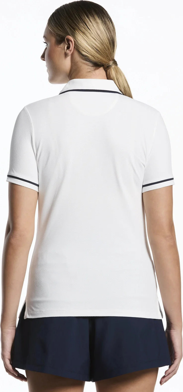 Penguin Golf Ogkse048 Performance Veronica Short Sleeve Polo Shirt - Bright White