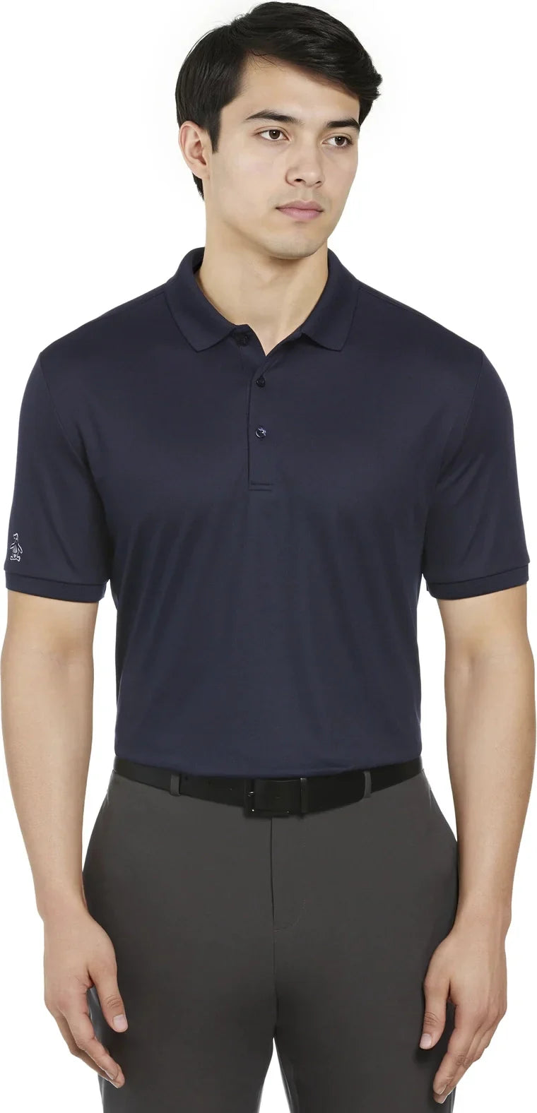 Penguin Golf Ogm0f4 Men’s Short Sleeve Classic Polo - Black Iris