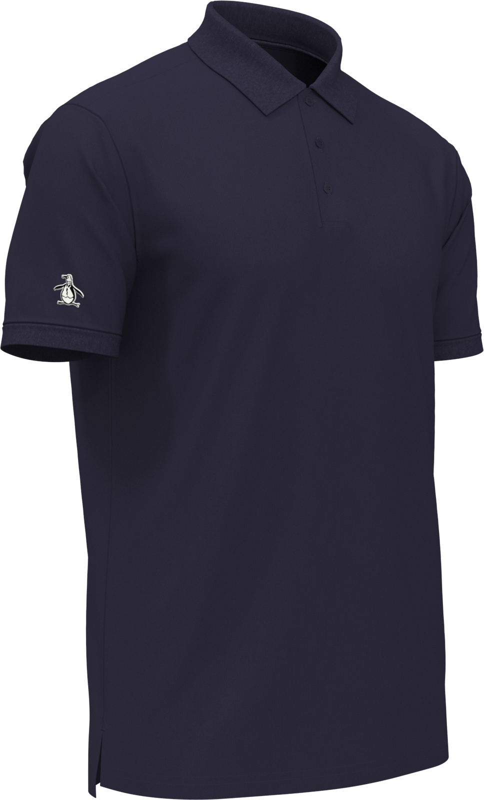 Penguin Golf Ogm0f4 Men’s Short Sleeve Classic Polo - Black Iris