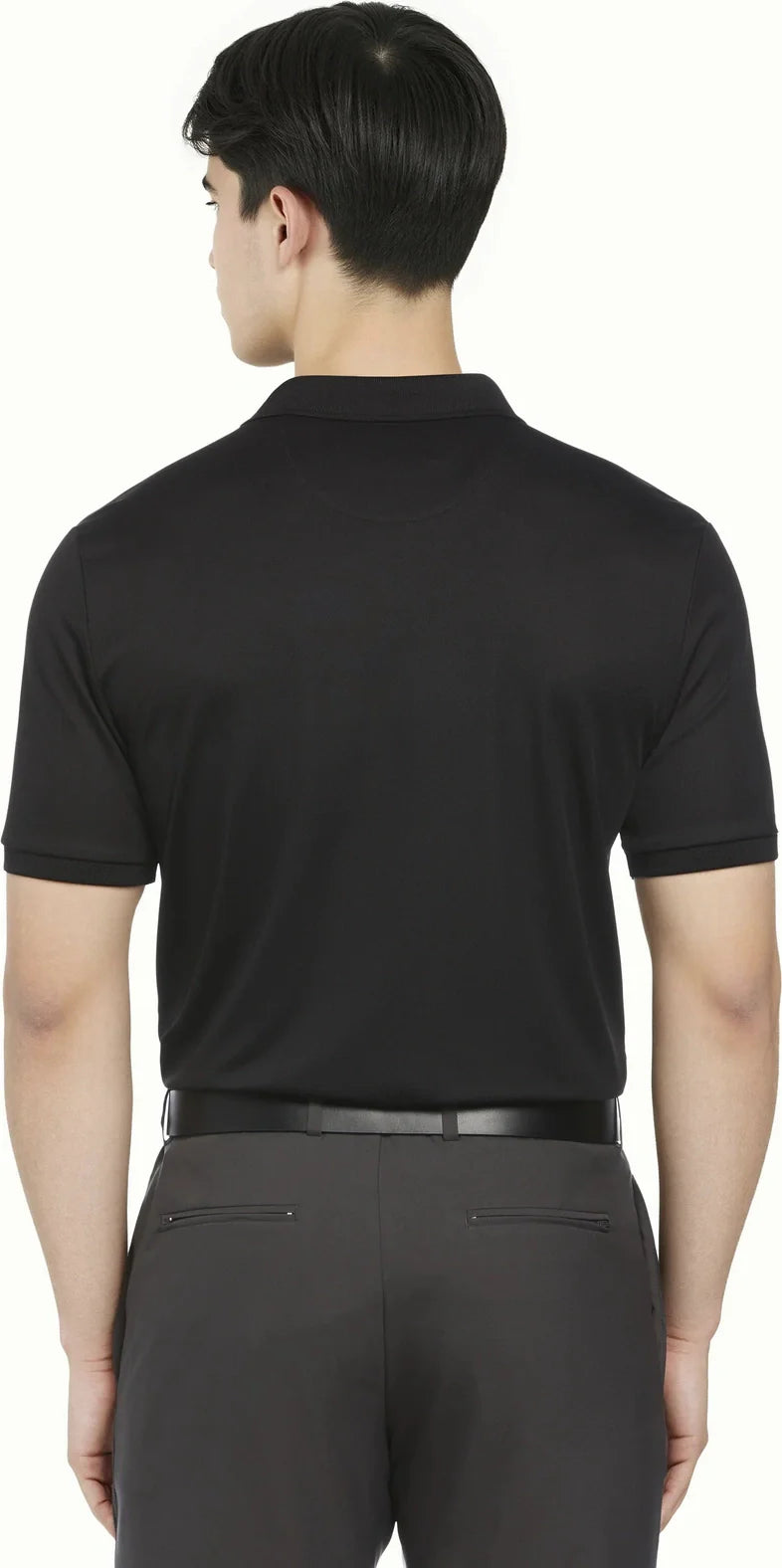 Penguin Golf Ogm0f4 Men’s Short Sleeve Classic Polo - Caviar - Adult Xs