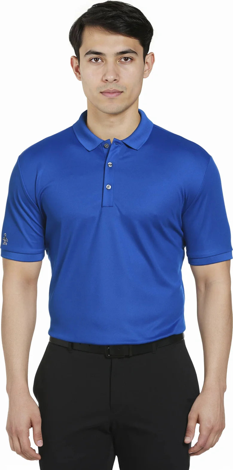 Penguin Golf Ogm0f4 Men’s Short Sleeve Classic Polo - Magnetic Blue - Adult Xs