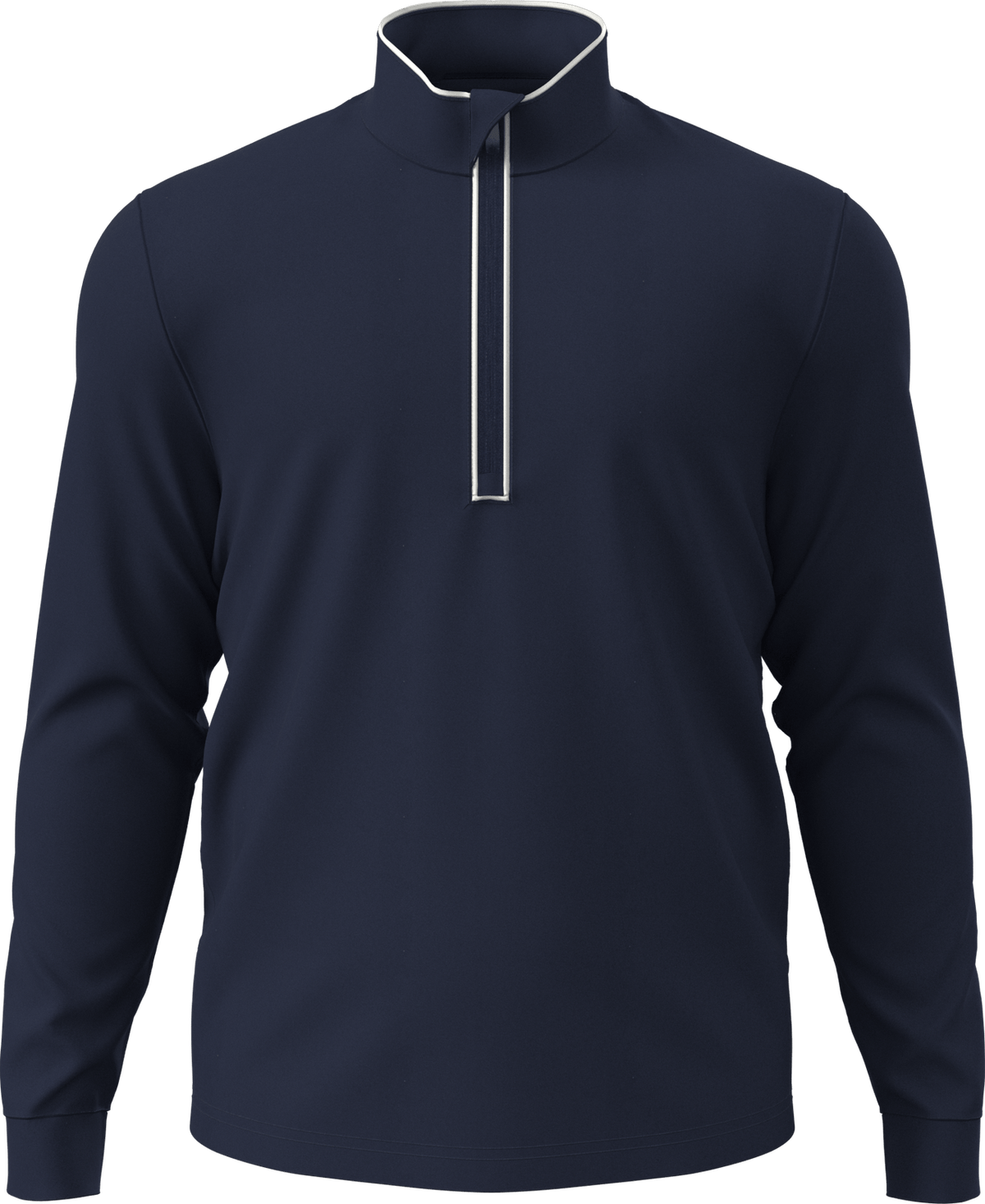 Penguin Golf Ogm100 Lightweight Earl 1/4 Zip Pullover - Black Iris