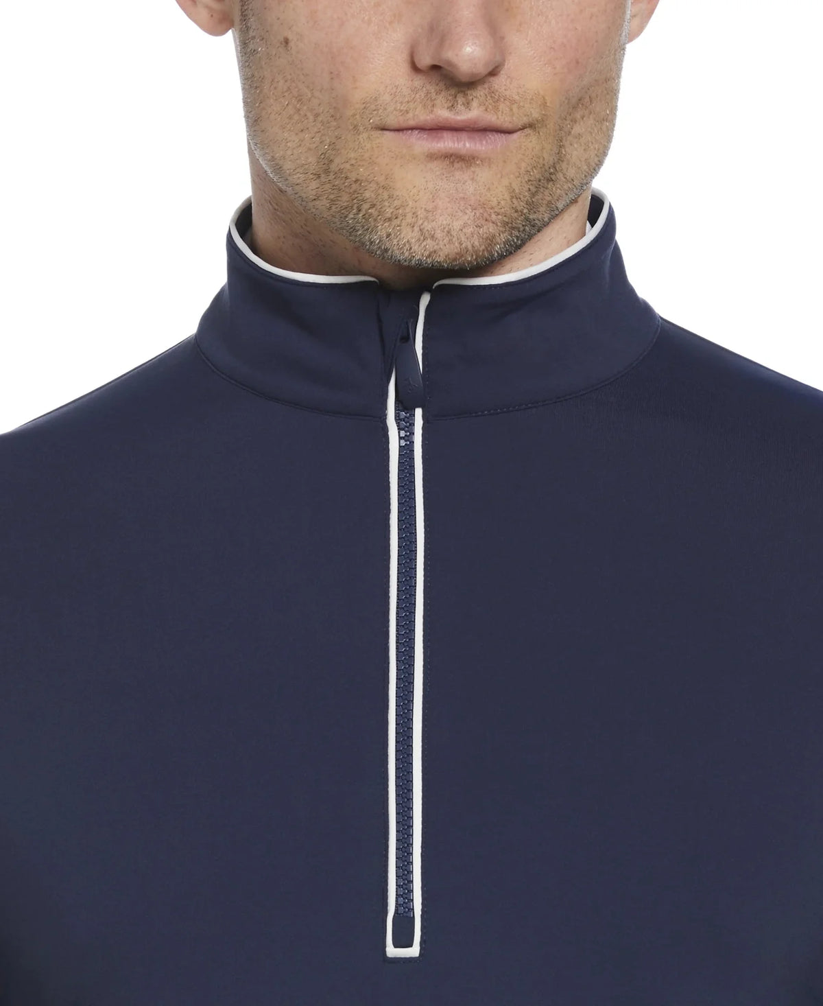 Penguin Golf Ogm100 Lightweight Earl 1/4 Zip Pullover - Black Iris