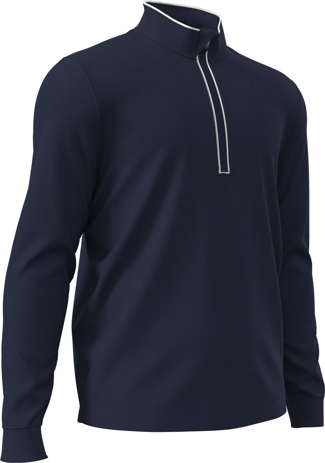 Penguin Golf Ogm100 Lightweight Earl 1/4 Zip Pullover - Black Iris