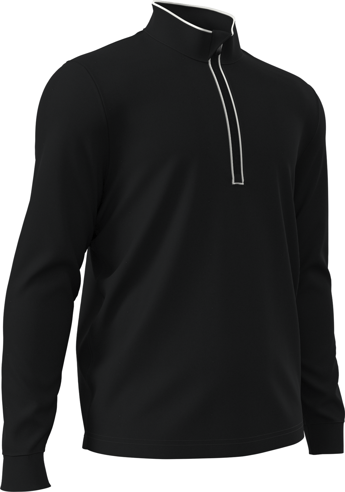 Penguin Golf Ogm100 Lightweight Earl 1/4 Zip Pullover - Caviar