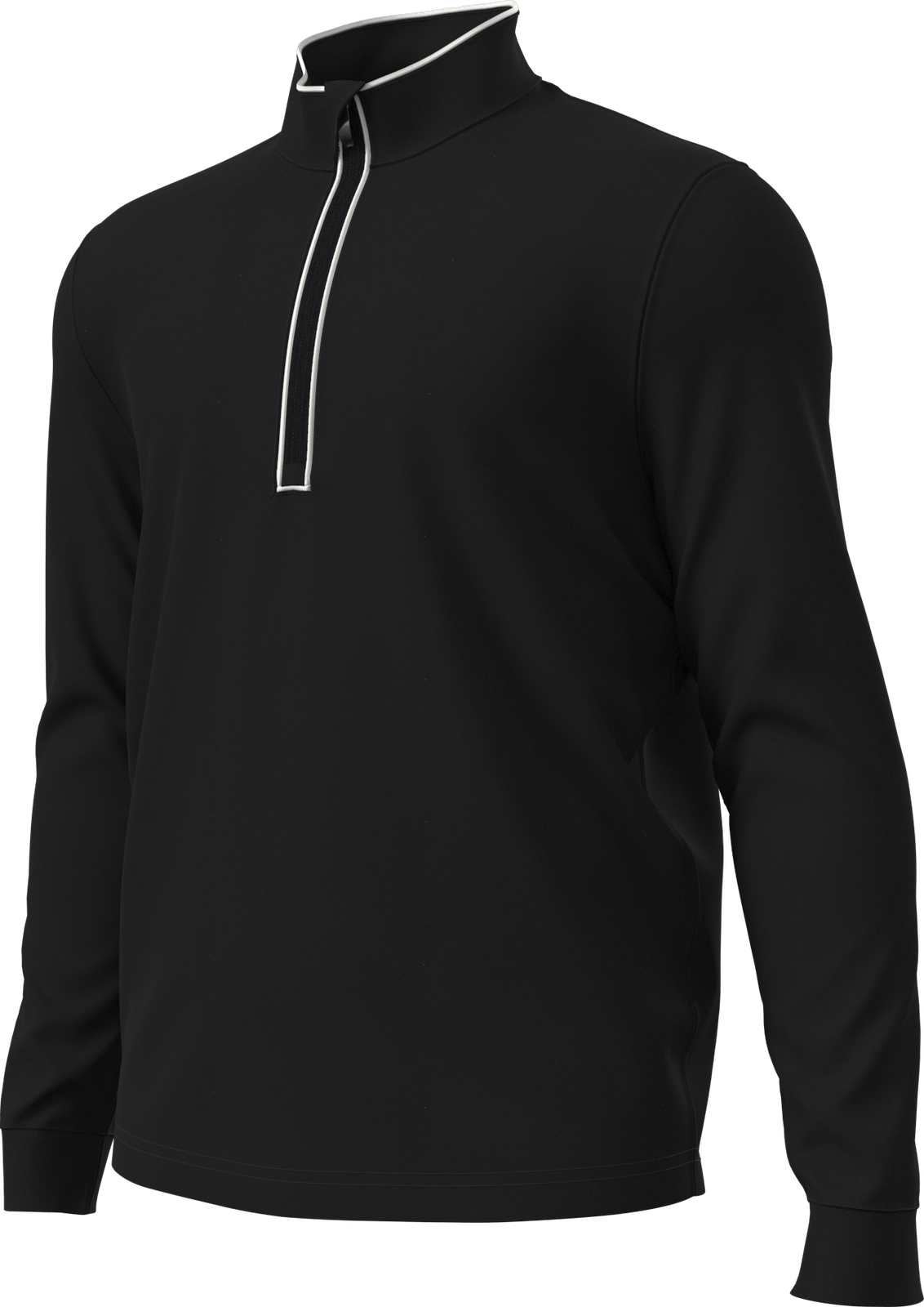 Penguin Golf Ogm100 Lightweight Earl 1/4 Zip Pullover - Caviar