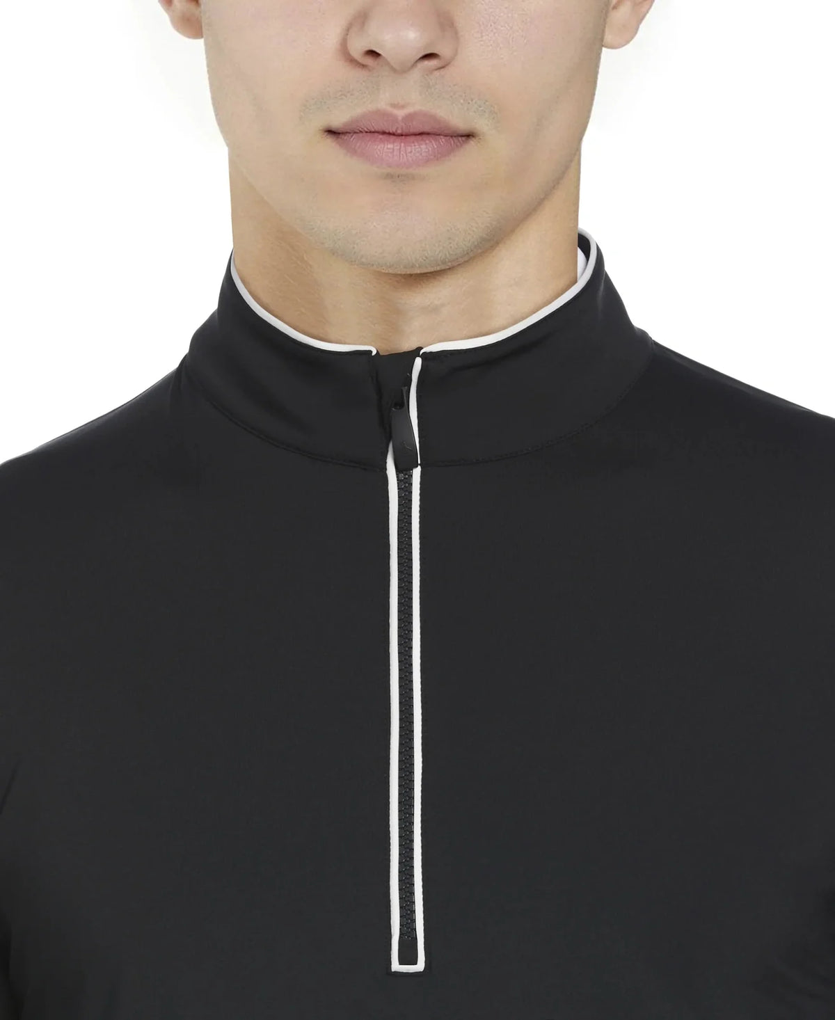 Penguin Golf Ogm100 Lightweight Earl 1/4 Zip Pullover - Caviar