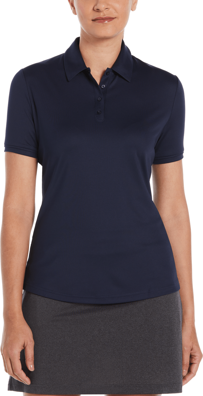 Penguin Golf Ogw0b9 Women’s Solid Polo - Black Iris