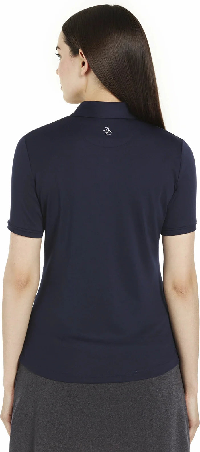 Penguin Golf Ogw0b9 Women’s Solid Polo - Black Iris