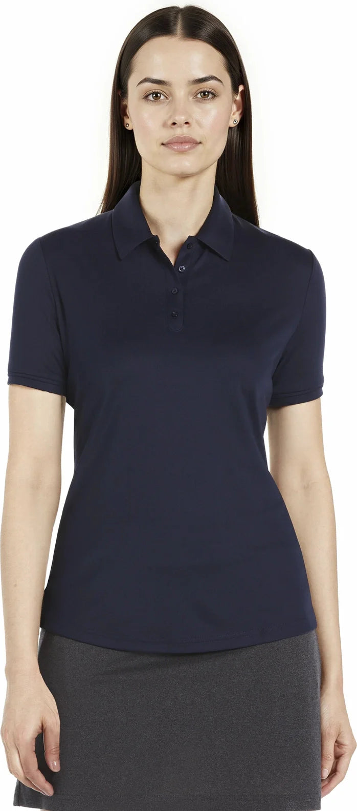 Penguin Golf Ogw0b9 Women’s Solid Polo - Black Iris - Ladies s