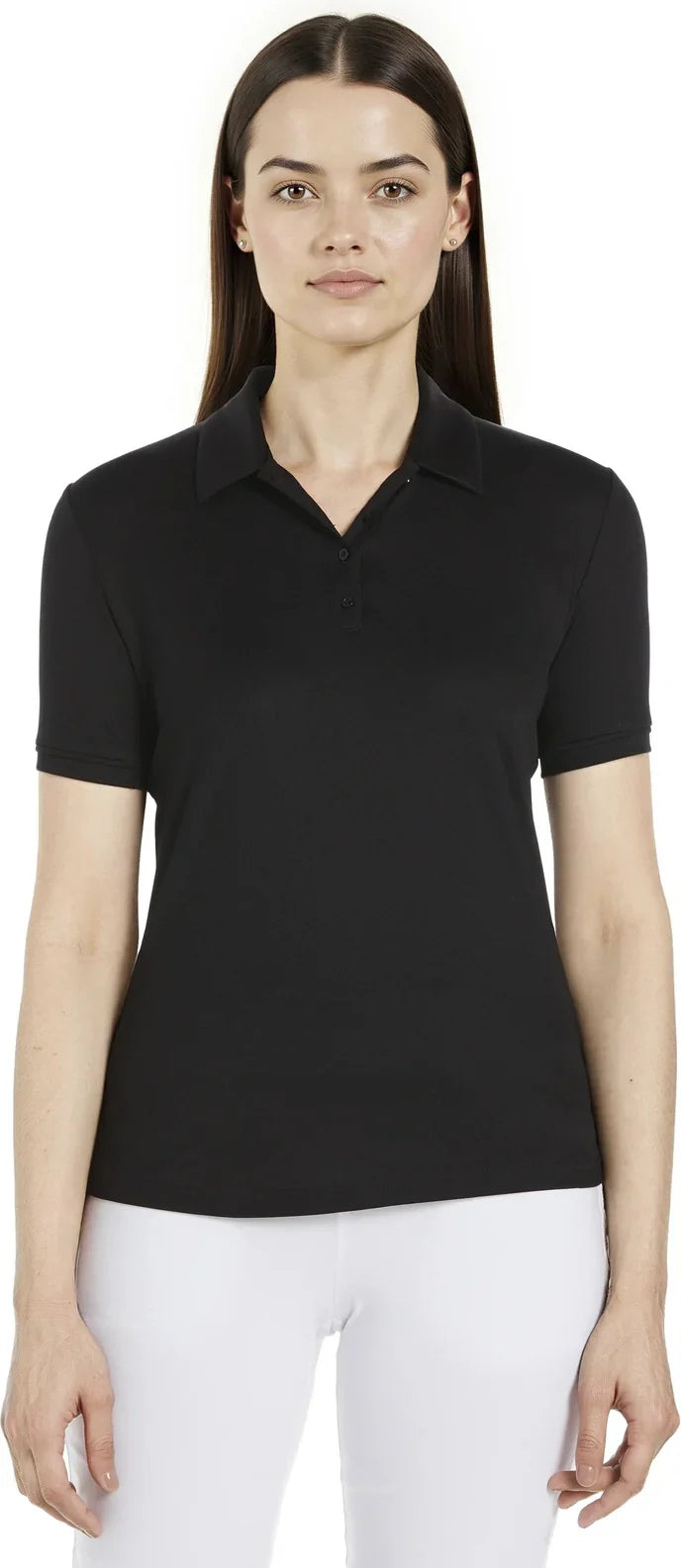 Penguin Golf Ogw0b9 Women’s Solid Polo - Caviar