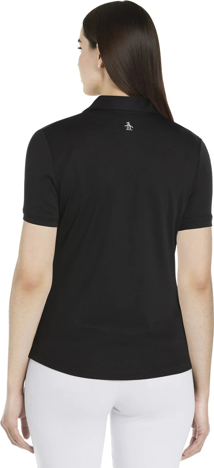 Penguin Golf Ogw0b9 Women’s Solid Polo - Caviar